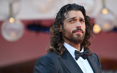 Turkish actor Can Yaman arrives for the premiere of 'Il signore delle formiche' during the 79th Venice Film Festival in Venice, Italy, 06 September 2022. The movie is presented in official competition 'Venezia 79' at the festival running from 31 August to 10 September 2022.  ANSA/ETTORE FERRARI