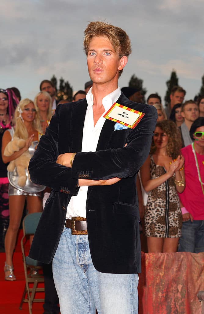 BOREHAMWOOD - JUNE 9: Ben Duncan enters The Big Brother House for the 11th and final series at Elstree Studios on June 9, 2010 in Borehamwood, England..  (Photo by Mike Marsland/WireImage)