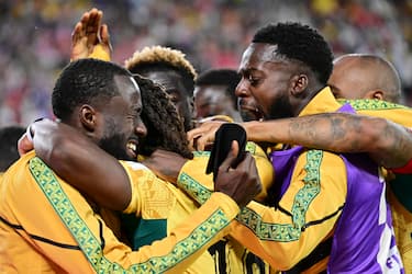 Il Ghana esulta dopo la vittoria