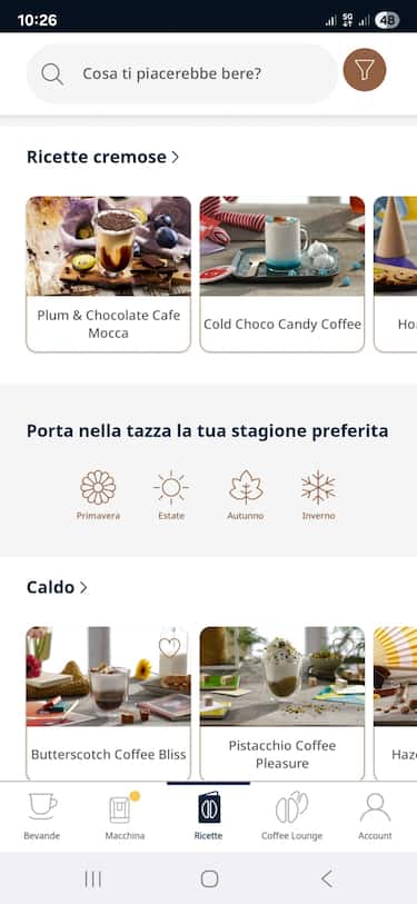 L'app Coffee Link