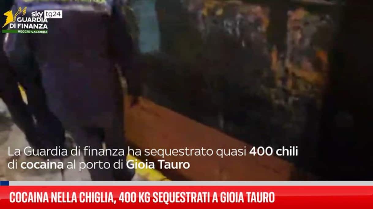 Cocaina nella chiglia, 400 kg sequestrati a Gioia Tauro