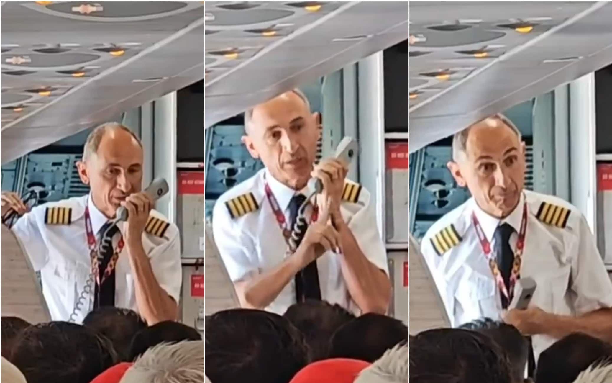 La reprimenda del comandante sul volo Napoli-Mykonos