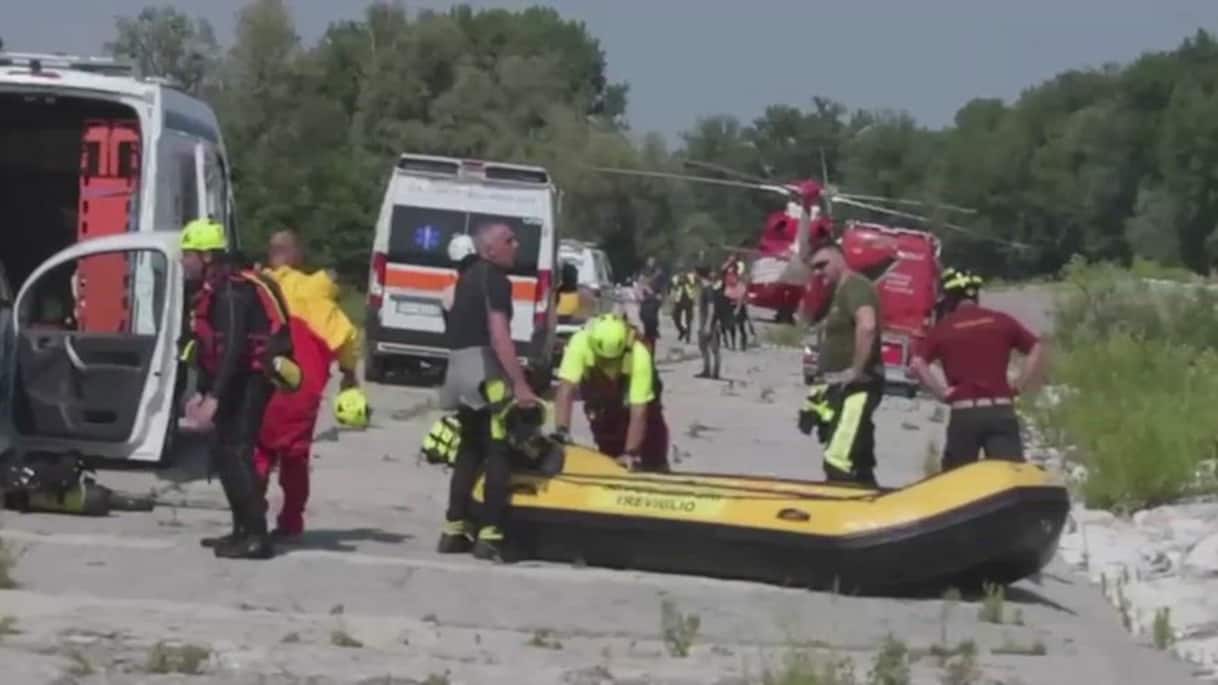 Due persone cadono nell'Adda, morto un 67enne nel 