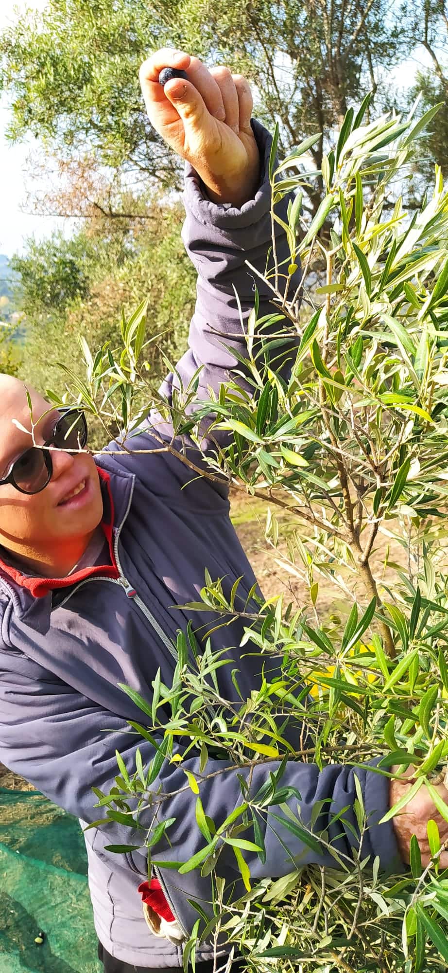 Paolo nel suo agriturismo