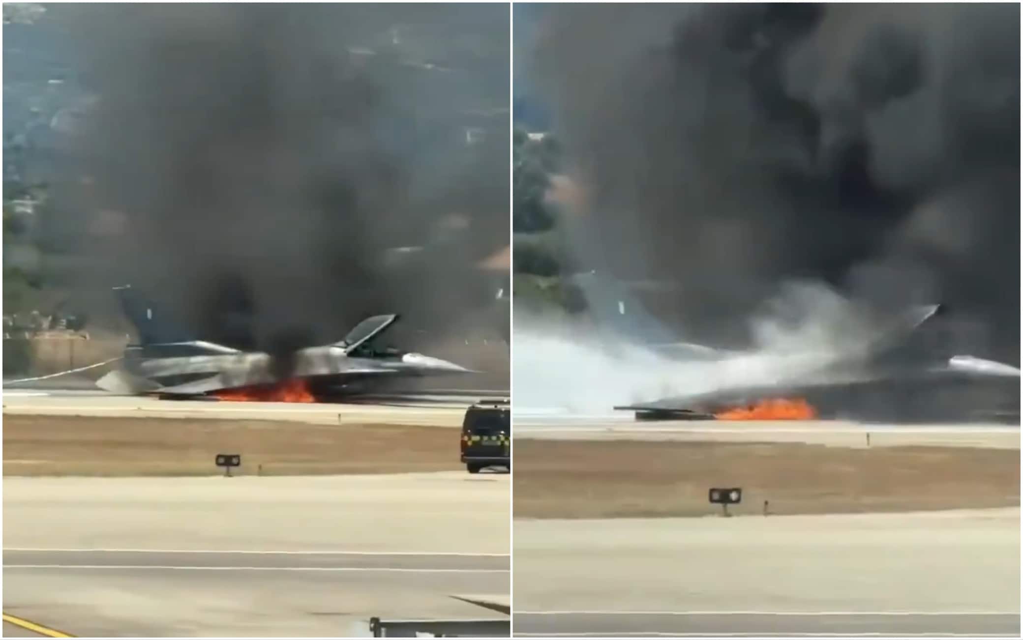 L'aereo greco a Zante