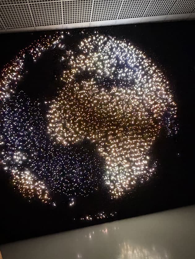 La tecnologia brevettata Twinkly permette di mappare qualsiasi superficie