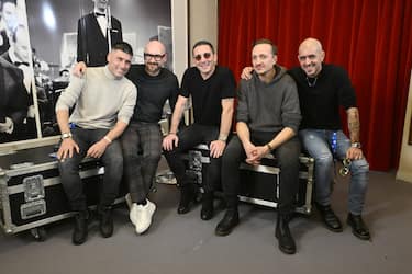 Sanremo : Teatro Ariston . 75° Festival della canzone italiana . Nella foto :  Modà