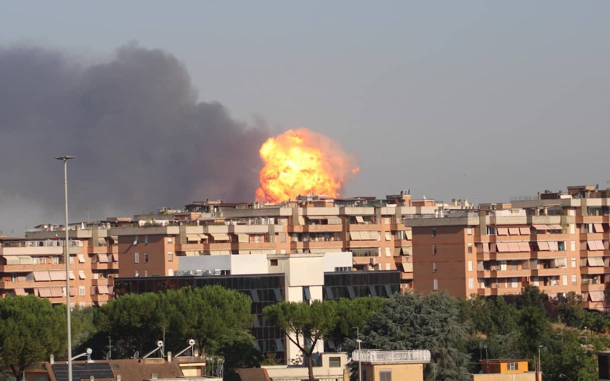 Esplosione distributore benzina a Roma, sono oltre 40 le persone ferite ...
