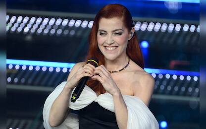 Italian singer Noemi performs on the stage of the Ariston theatre during the 75th edition of the Sanremo Italian Song Festival, in Sanremo, Italy, 11 February 2025. The music festival will run from 11 to 15 February 2025.  ANSA/ETTORE FERRARI
