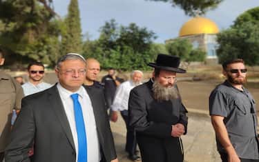 Ben-Gvir ad Al Aqsa nel 2023