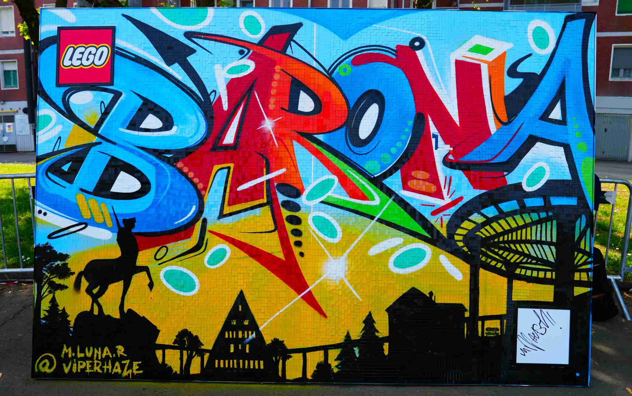 Murales Lego Marracash