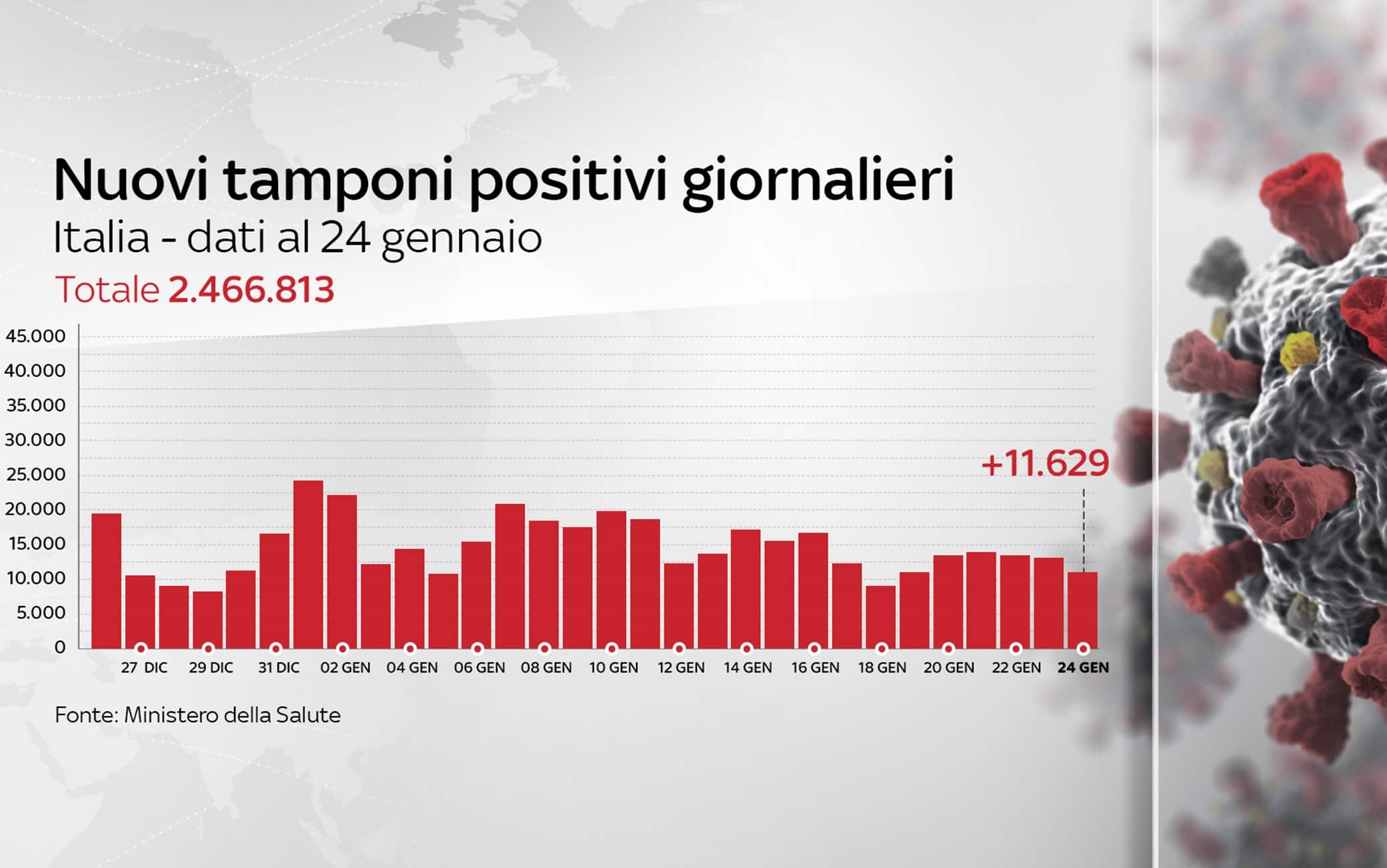 Grafiche coronavirus