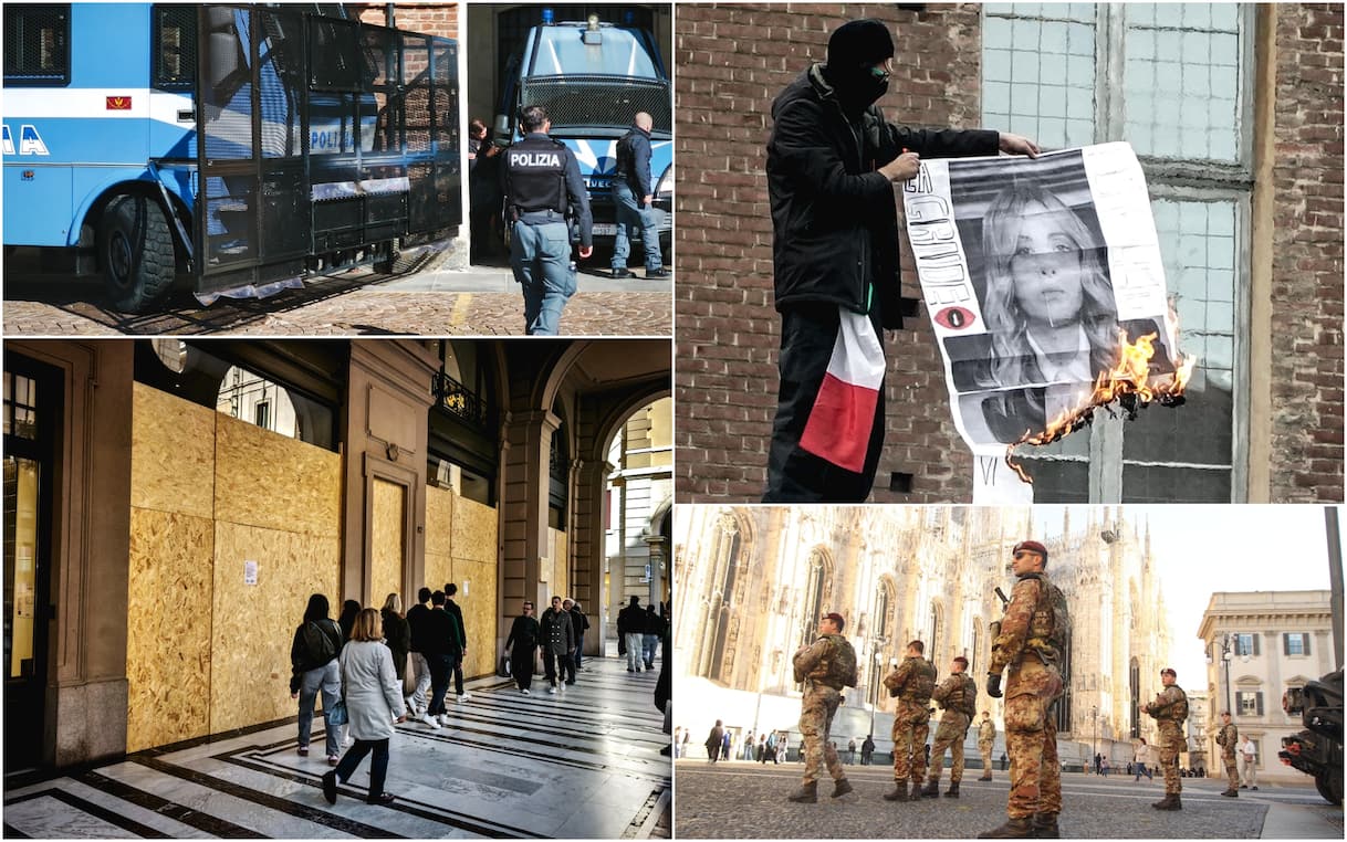 Proteste, piazze blindate per il rischio di nuove violenze. LIVE - Sky TG24