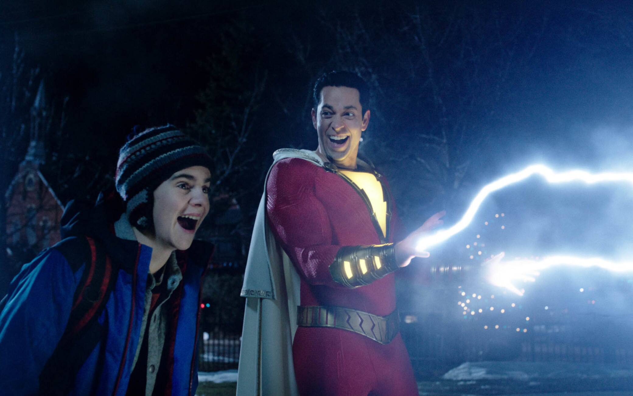 Una scena del film del 2019 Shazam!