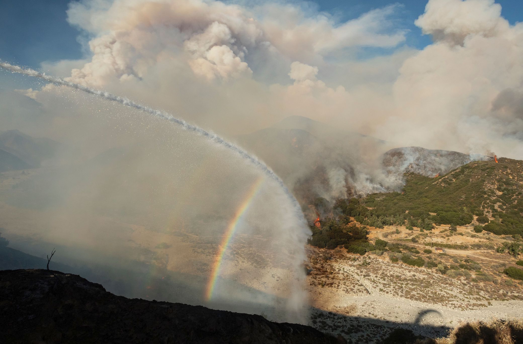 Incendio In California A Est Di Los Angeles 8mila Evacuati FOTO Incendio In California A Est Di Los Angeles 8mila Evacuati FOTO