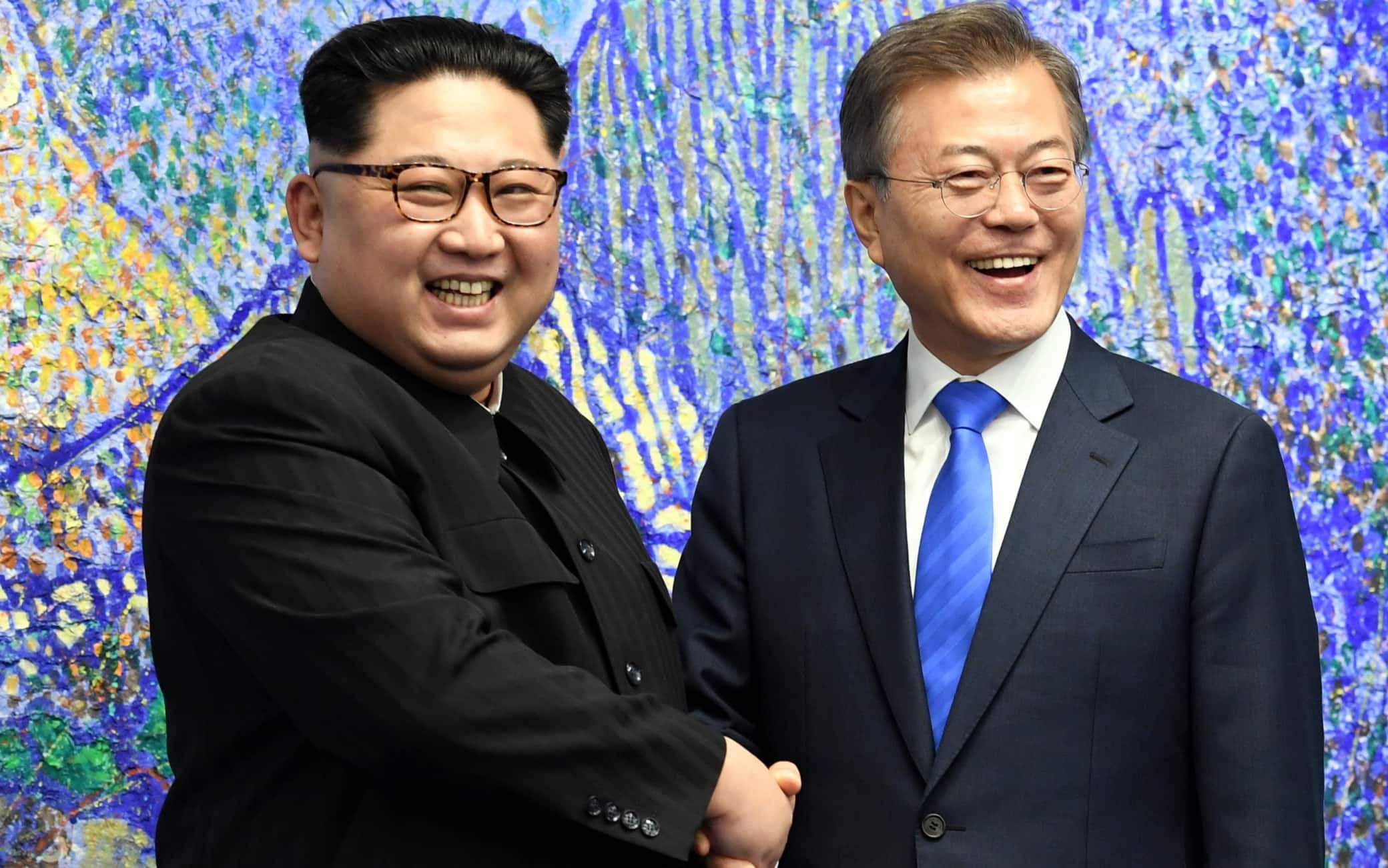 Kim Jong-un e Moon Jae-in