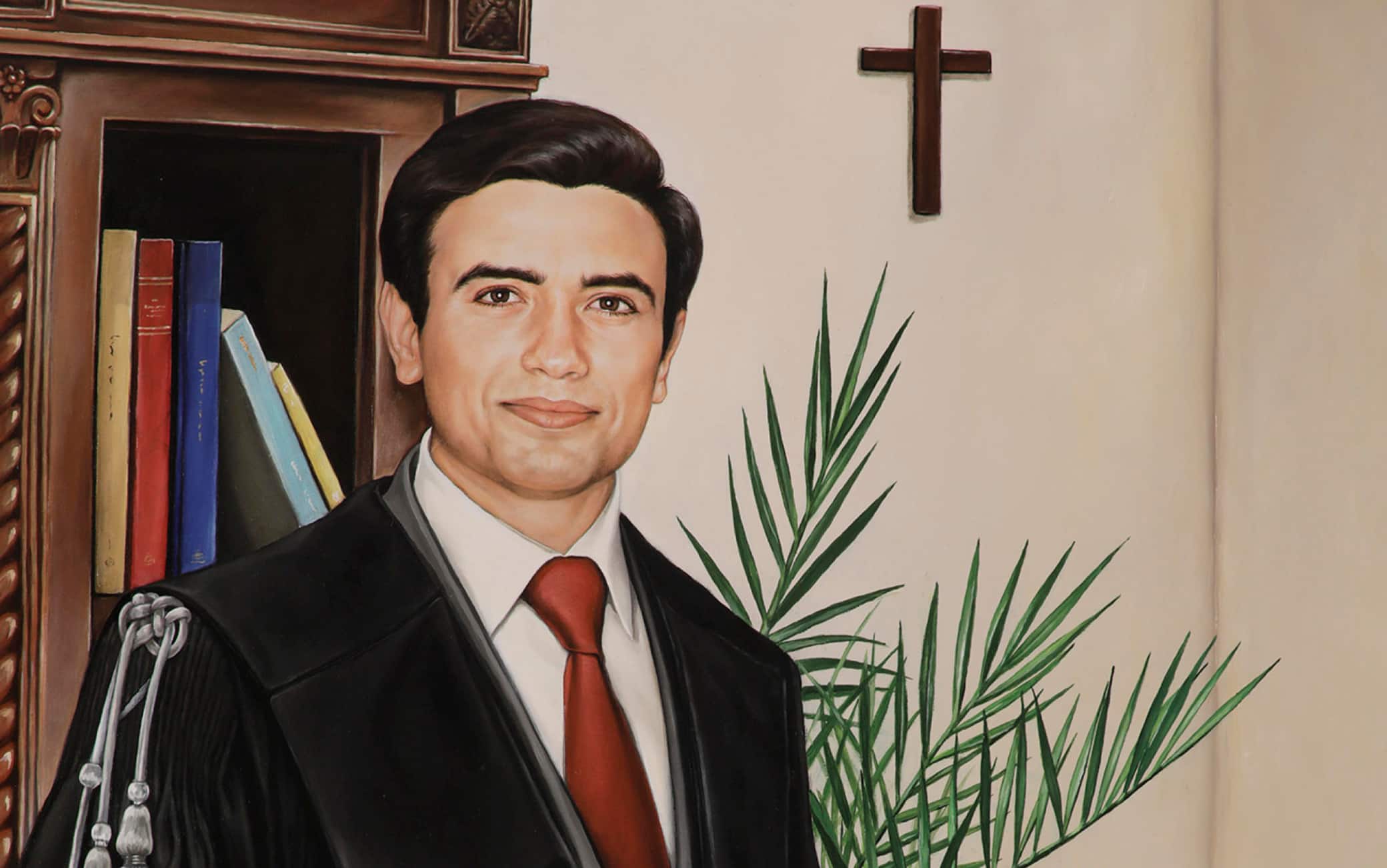 In una Agrigento blindata, tra le polemiche dei cittadini che lamentano la privazione della libertà di spostarsi, sta per iniziare in cattedrale  lacerimonia di beatificazione di Rosario Livatino, il magistrato ucciso dalla mafia il 21 settembre del 1990, proclamato beato in odium fidei, 9 MAGGIO 2021. ANSA/UFFICIO STAMPA ARCIDIOCESI DI AGRIGENTO +++ NO SALES, EDITORIAL USE ONLY +++