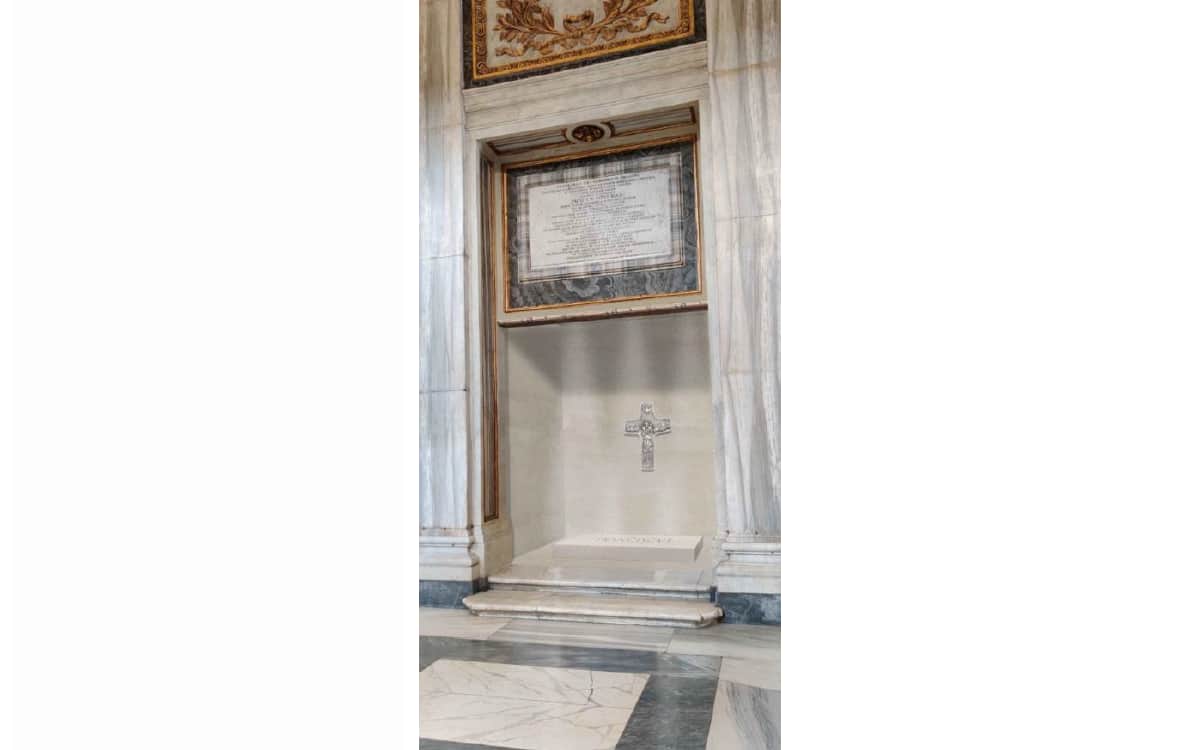 La tomba di Papa Francesco