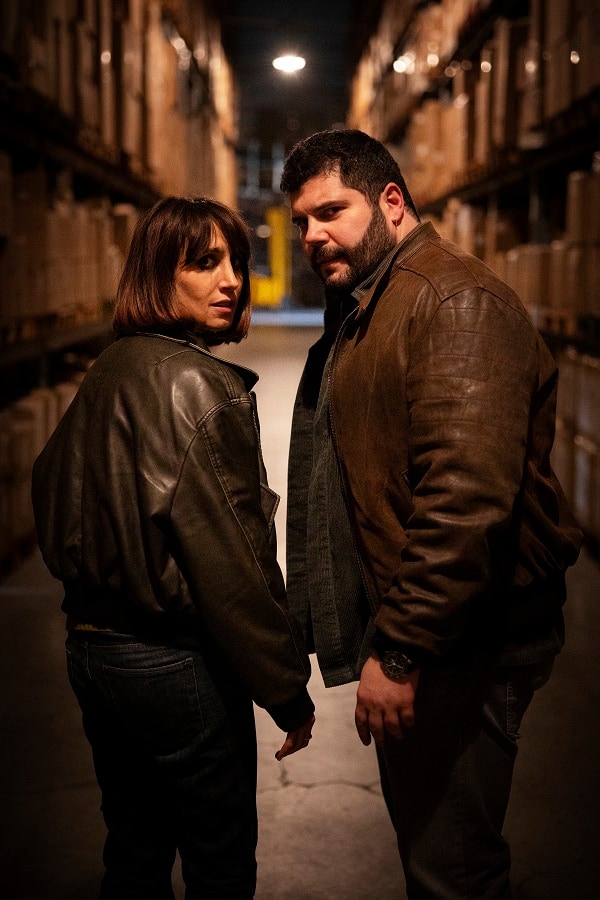 © 2024 Sky Italia Ð Wildside - TitanusSilvia D'Amico e Salvatore Esposito in Piedone Lo Sbirrofoto di Eduardo Castaldo