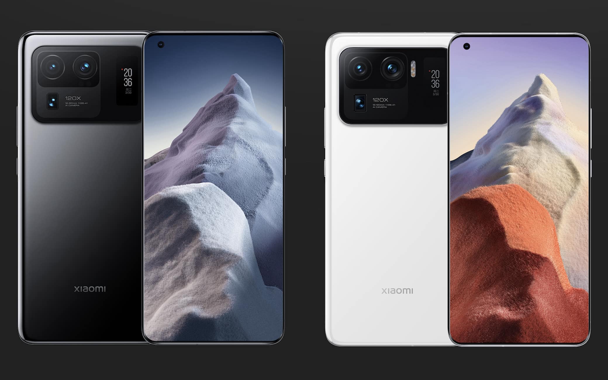 Due i colori, Ceramic Black e Ceramic White