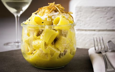 Una versione rivisitata della pasta alla carbonara