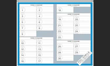fac simile elezioni 2025