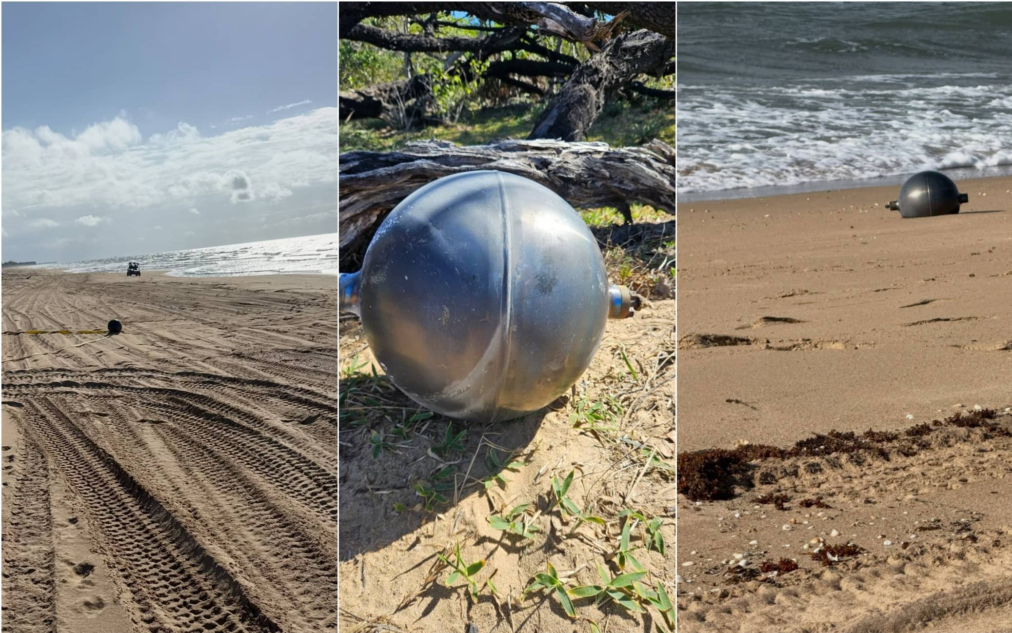 Misteriose sfere spaziali sulle spiagge australiane