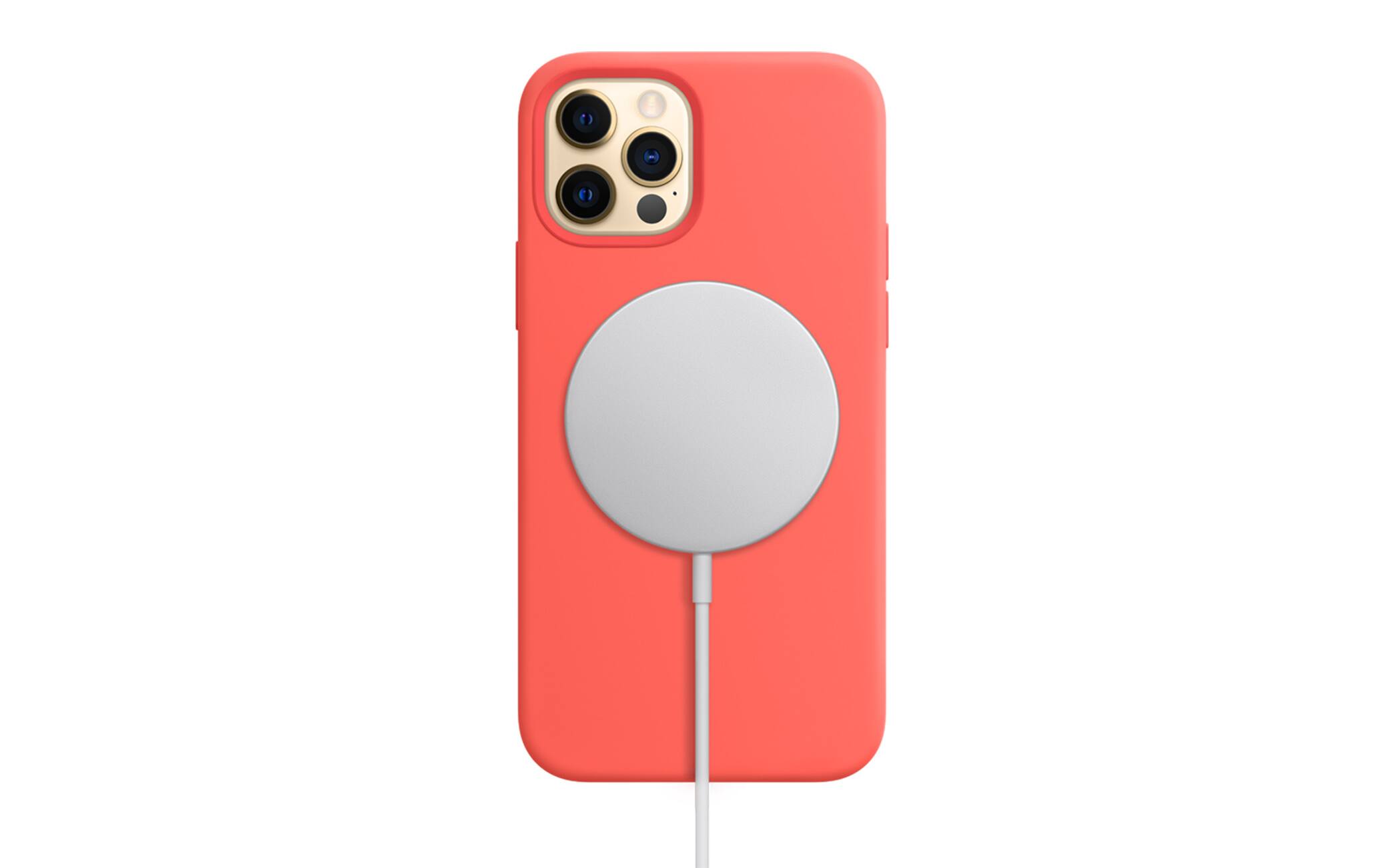iPhone 12 Pro con il caricatore MagSafe