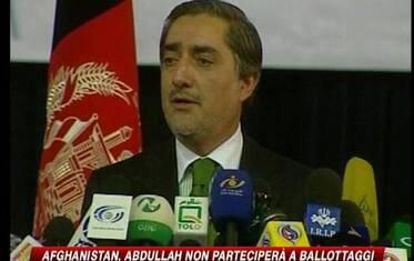 Kabul, Abdullah non accetta il ballottaggio con Karzai