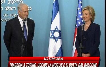 Il viaggio di pace di Hillary in terra santa