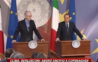 Clima, Berlusconi: "Andrò anch'io a Copenaghen"