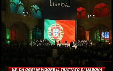 Ue, entra in vigore il trattato di Lisbona