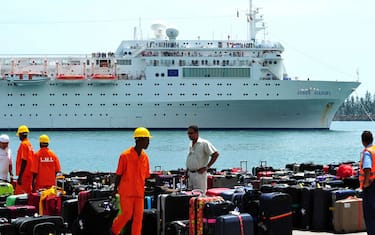 La Costa Allegra è arrivata alle Seychelles
