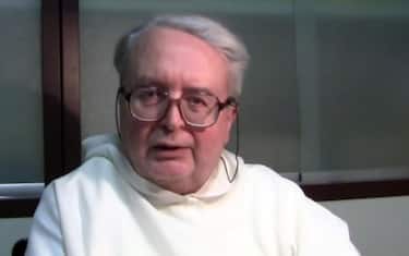 Fra Giovanni Cavalcoli (fermo immagine)