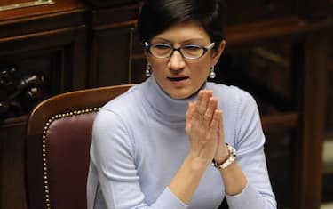 Il ministro della Pubblica Istruzione Maria Stella Gelmini, oggi 30 novembre 2010, in aula alla Camera per gli ultimi emendamenti della riforma dell'Universita'.
ANSA/DANILO SCHIAVELLA