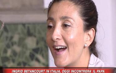 Roma abbraccia Ingrid Betancourt