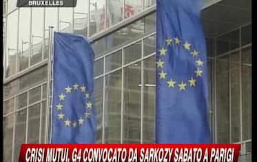 Sarkozy: "Ue leader nella risposta globale alla crisi"