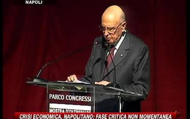 Crisi, Napolitano: "No a tagli generalizzati"