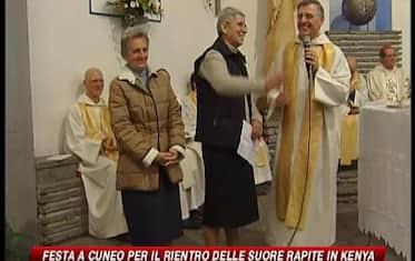 Cuneo, festa per il ritorno delle suore rapite in Kenya