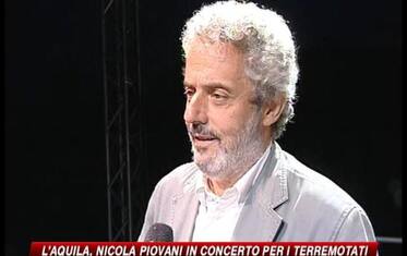Nicola Piovani suona per i terremotati
