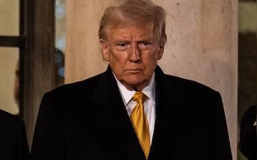 Mandatory Credit: Photo by Andrea Savorani Neri/NurPhoto/Shutterstock (14980530j)
On the sidelines of the grand reopening ceremony of the Notre Dame Cathedral in Paris, France, on December 7, 2024, French President Emmanuel Macron meets with the newly-elected President of the United States, who has not yet taken office, and Ukrainian President Volodymyr Zelensky at the Elysee Palace.
Macron Receives Trump And Zelensky At The Elysee Palace, Paris, France - 07 Dec 2024