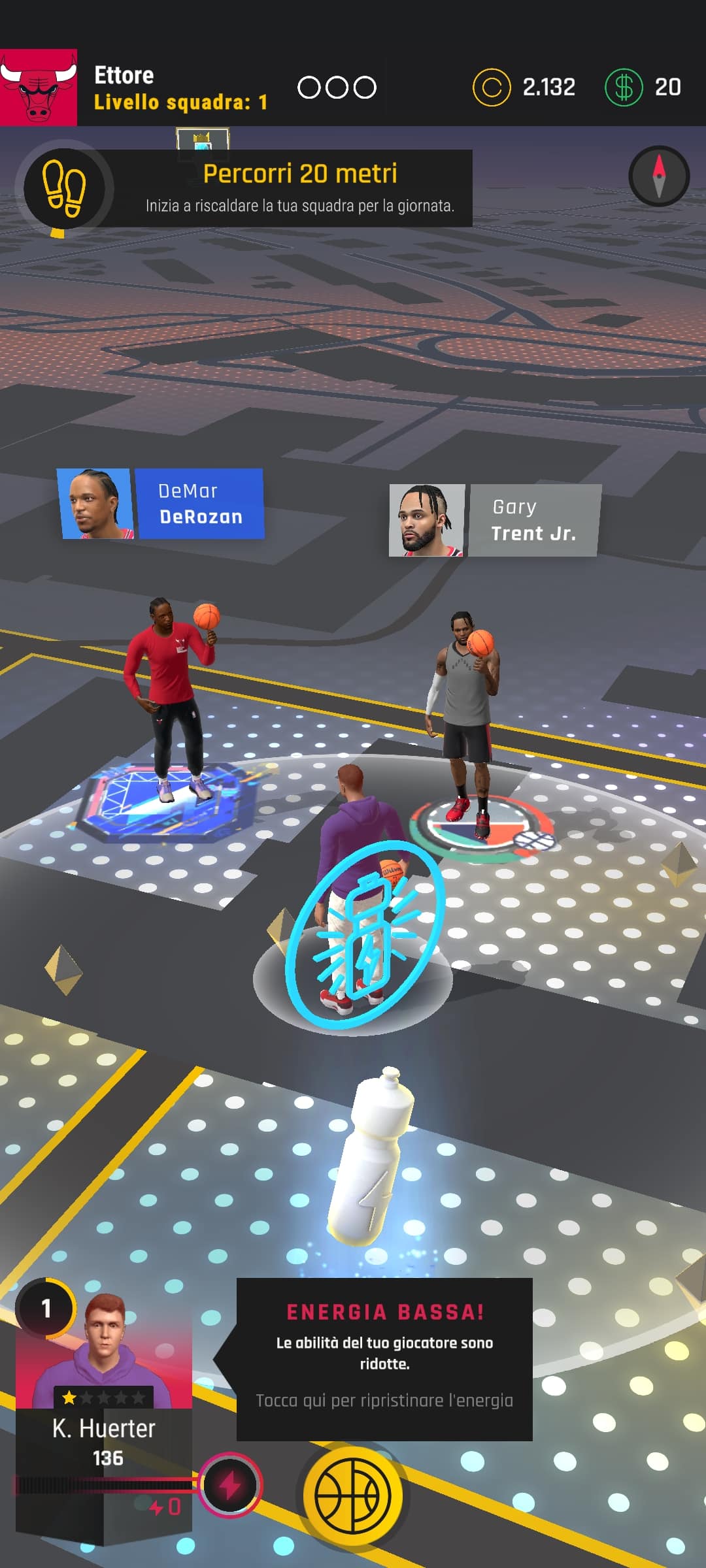 Nba all-world, un frame del gioco