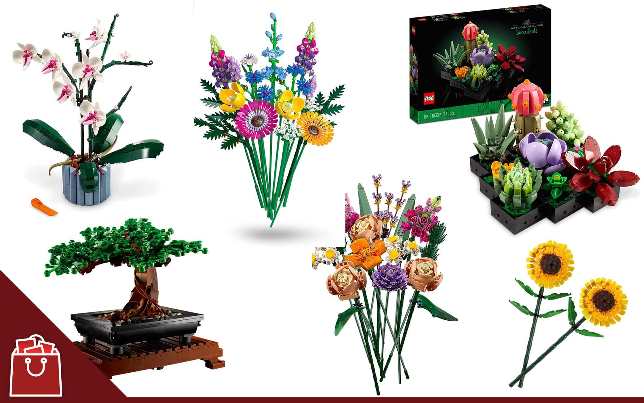 Set Da Costruzione Fiori Mavo Brix, Girasoli Van Gogh, 1000+ Pezzi, Per Adulti E Ragazzi Dai 14 Anni