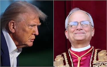 Trump e Papa Leone XIV