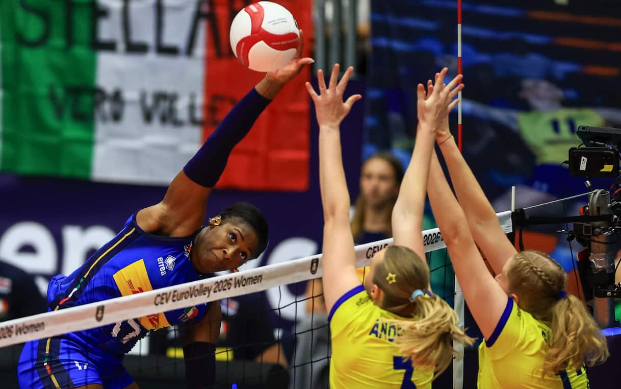 Italy Beats Sweden 3-1 to Reach Women's EuroVolley Semifinals
