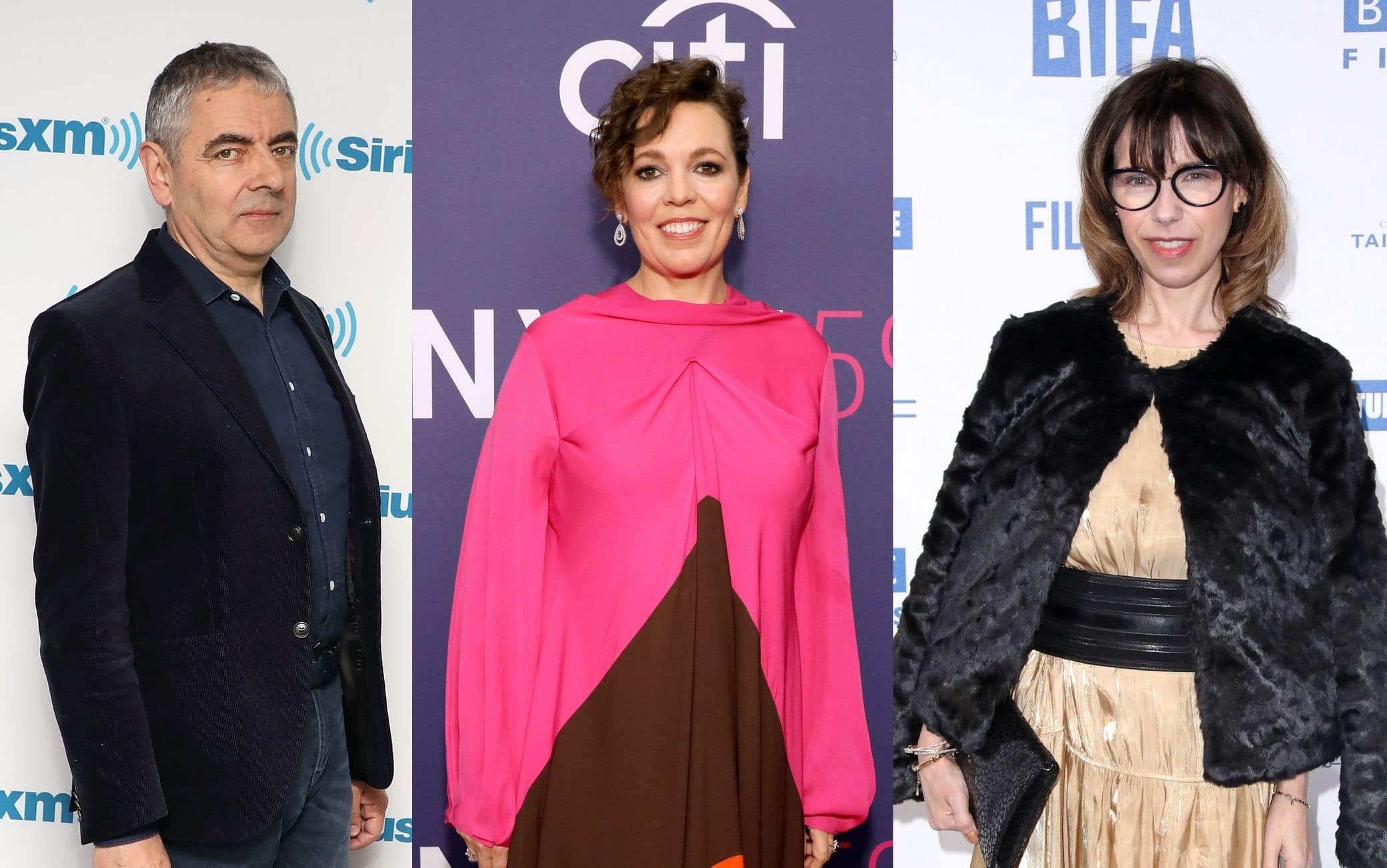 Rowan Atkinson, Olivia Colman e Sally Hawkins