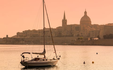 Malta, Skyline of Valletta
