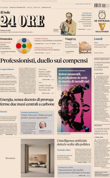 Rassegna stampa 14 dicembre 2025
