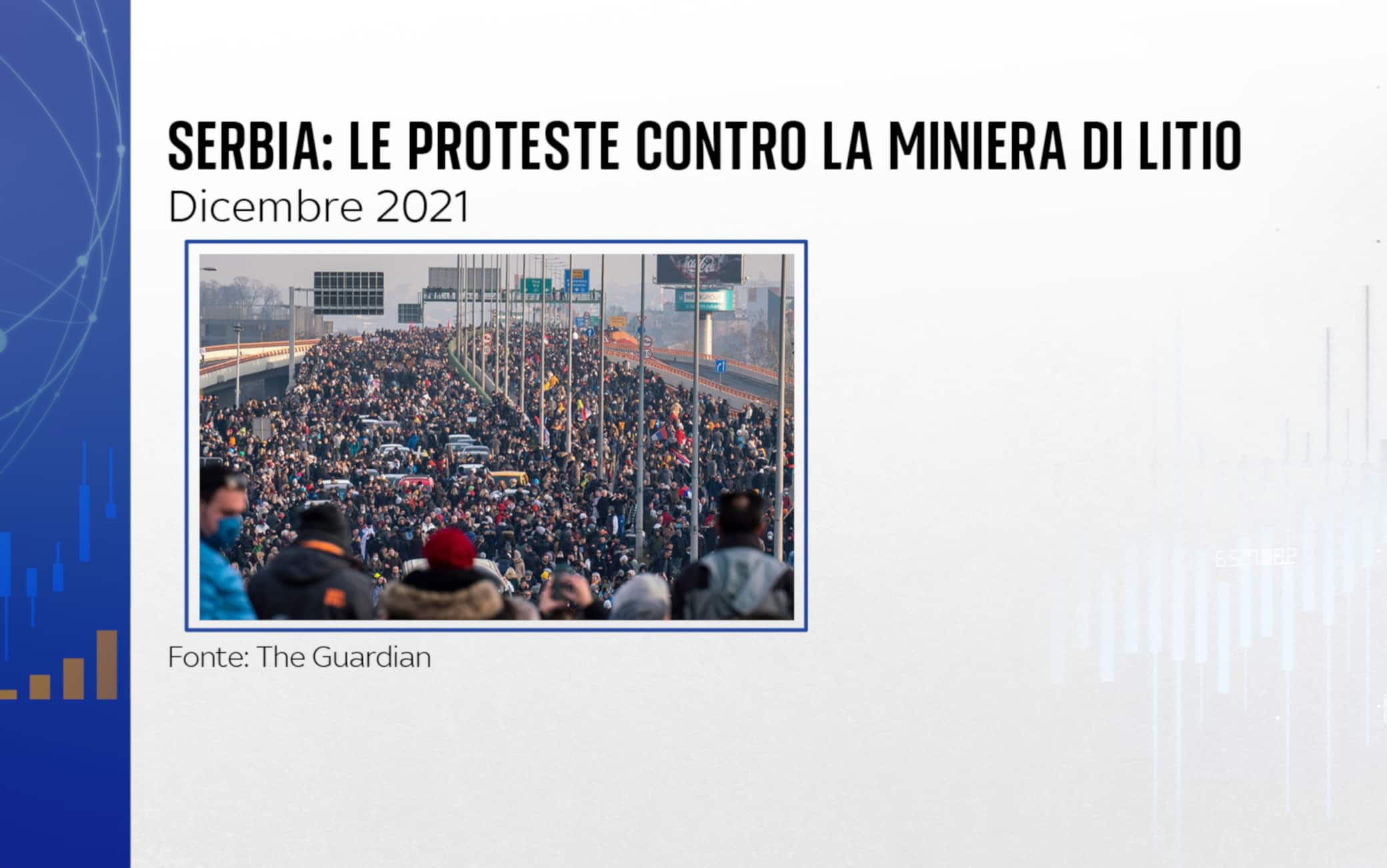 Le proteste in Serbia