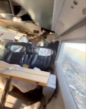 IPA90272330 - Spagna, Due treni ad alta velocità si sono scontrati a Toledo, diverse carrozze sono precipitate lungo una scarpata. L'incidente ha causato numerosi feriti. Queste alcune immagini riprese dall'interno di una delle carrozze.

fonte: social x 
mmagine / frame distribuito da questa Agenzia esclusivamente per finalità editoriali. Il materiale può provenire da social media, emittenti televisive, uffici stampa o altre fonti terze pubblicamente accessibili. L’Agenzia non rivendica alcun diritto di proprietà, copyright o licenza sul materiale. Eventuali compensi richiesti riguardano esclusivamente i servizi dell’Agenzia. L’utilizzatore è responsabile della verifica e dell’ottenimento di eventuali diritti, autorizzazioni o consensi necessari all’uso del materiale.